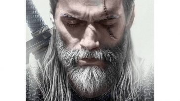 Henry Cavill The Witcher Geralt illustrated by Bosslogic